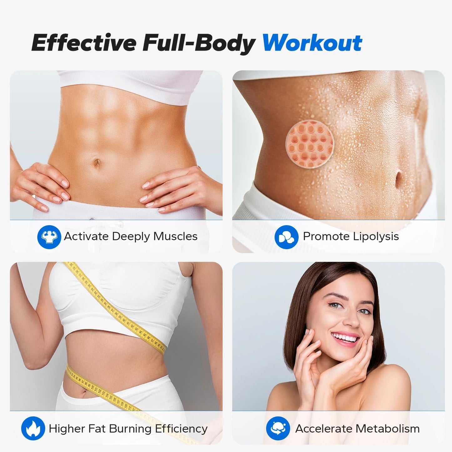 MERACH Vibration Plate Exercise Machine for Lymphatic Drainage Relieve