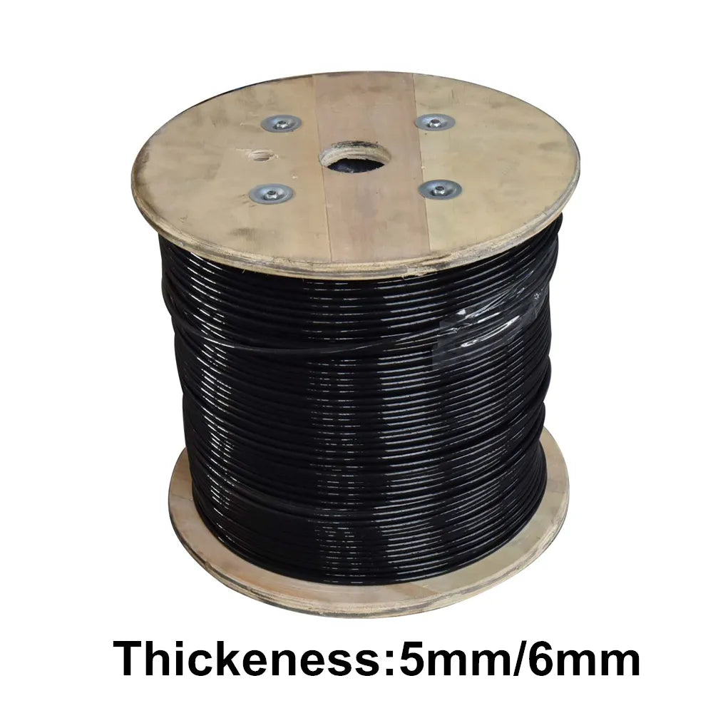 5/6mm Thick Cable Heavy Duty Steel Wire Rope for Cable Machine