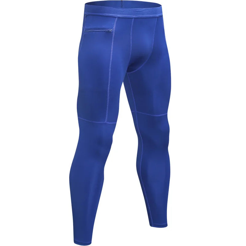 Men Compression Slim Tight Pants