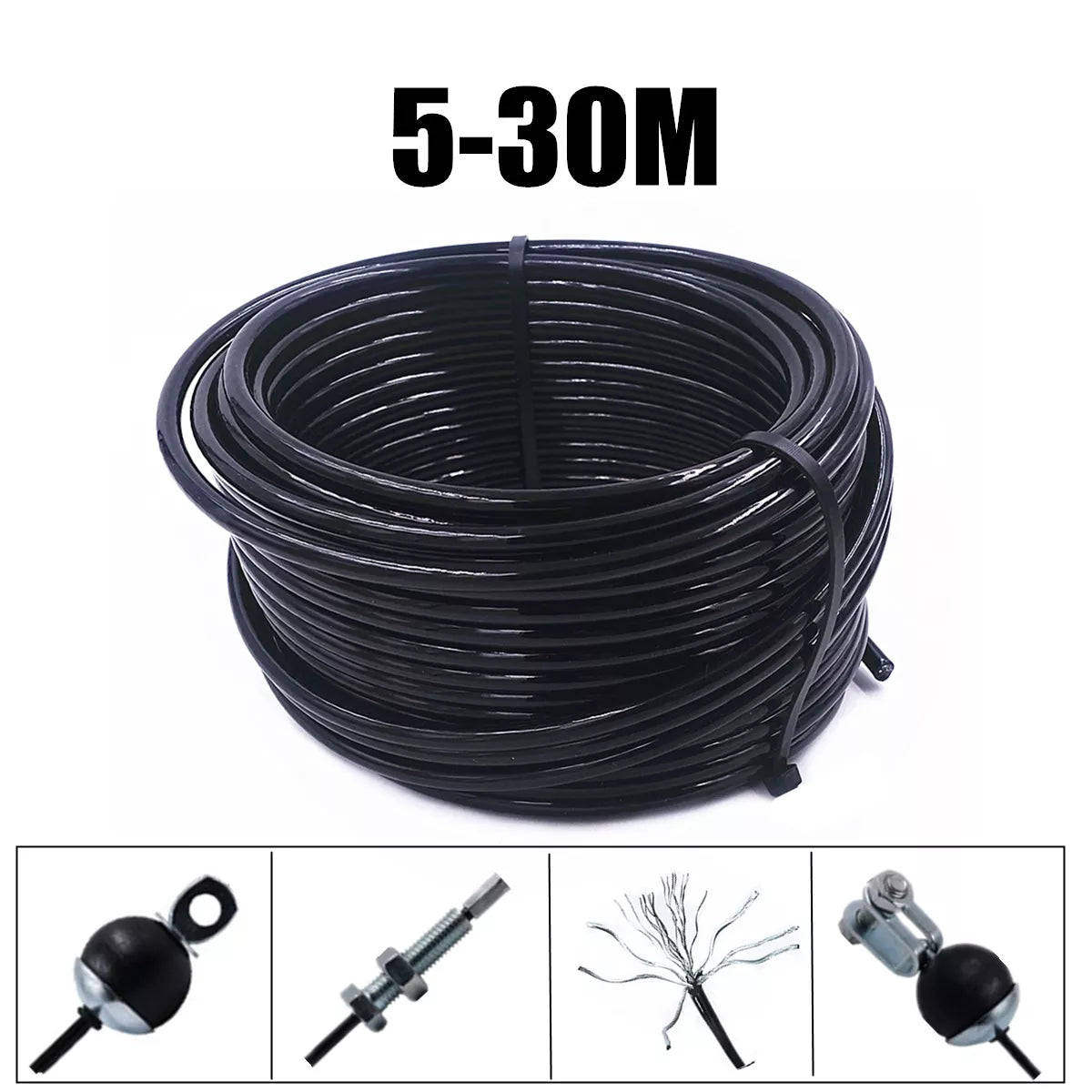 5/6mm Thick Cable Heavy Duty Steel Wire Rope for Cable Machine