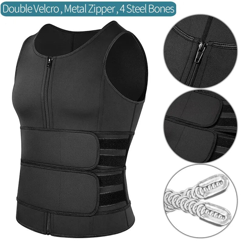 Men Waist Trainer Vest - riseaboveshopping