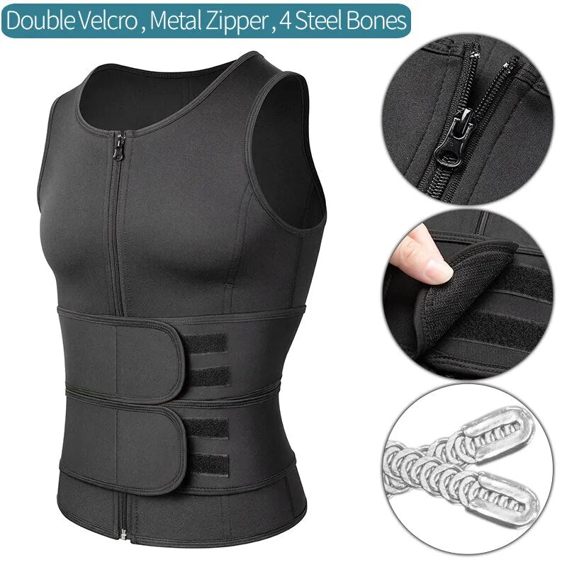 Men Waist Trainer Vest - riseaboveshopping