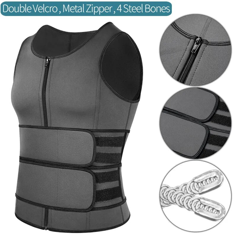 Men Waist Trainer Vest - riseaboveshopping