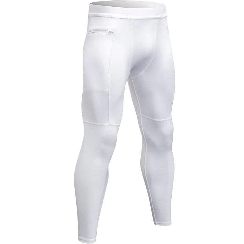 Men Compression Slim Tight Pants