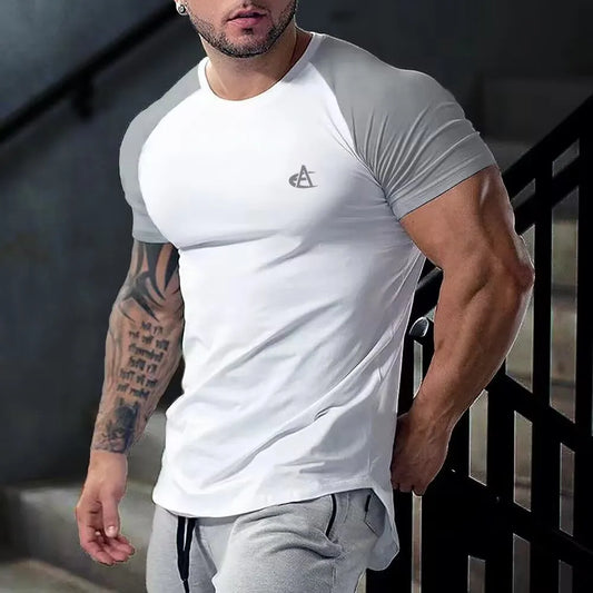 Slim Fit Moisture Wicking Gym Workout Tee