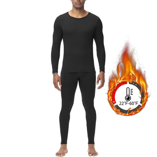 Long Johns Thermal Underwear Set for Men