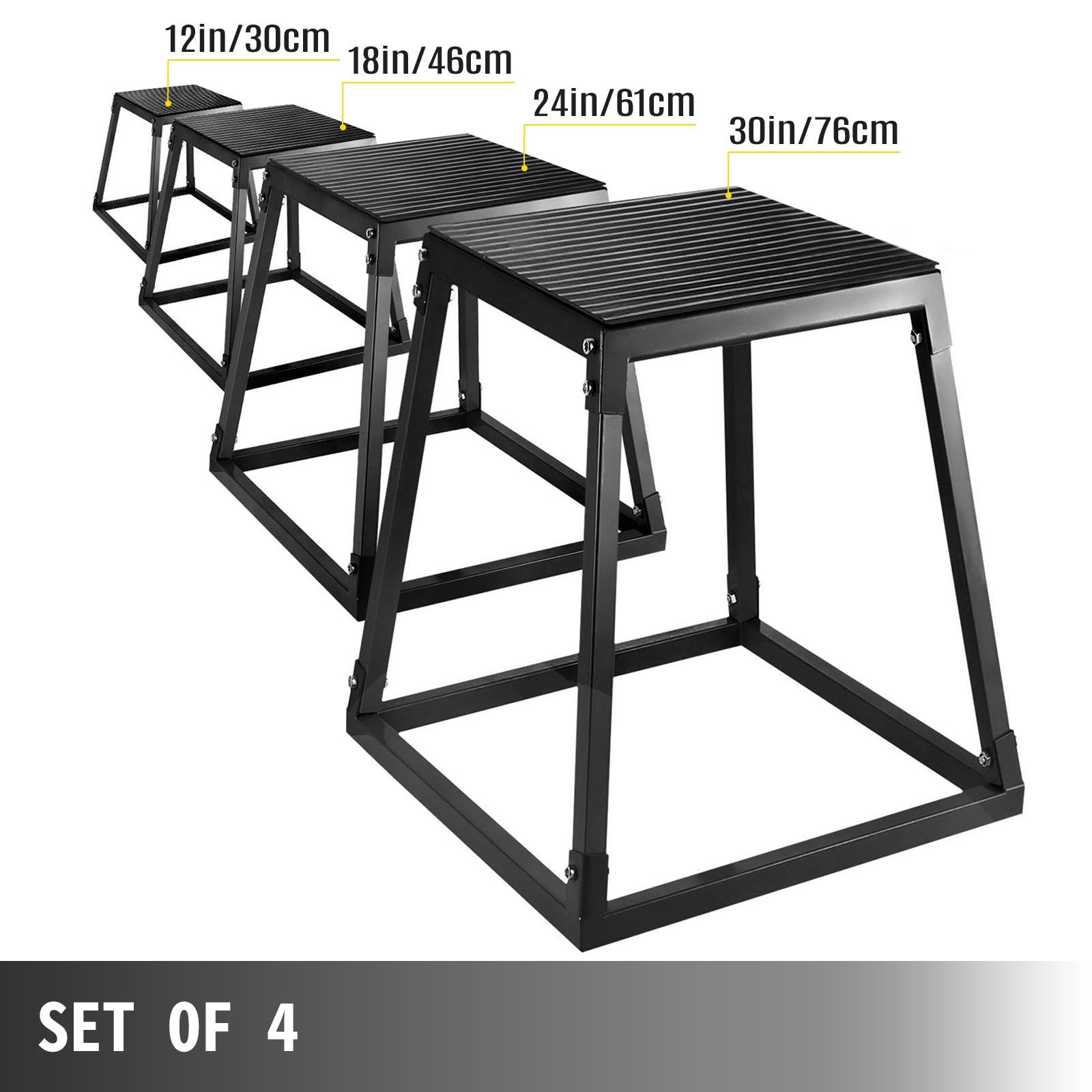 Plyometric Box Set 4 PCS Set - riseaboveshopping