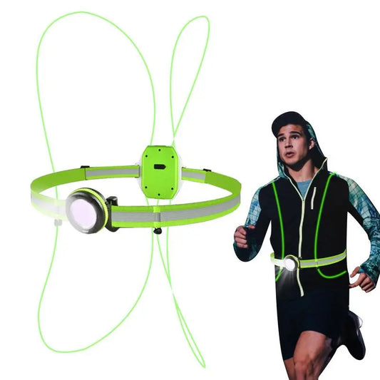 LED Reflective Running Vest