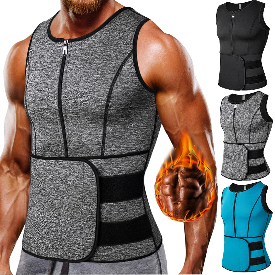 Neoprene Men's Shapers Sweat Vest - riseaboveshopping