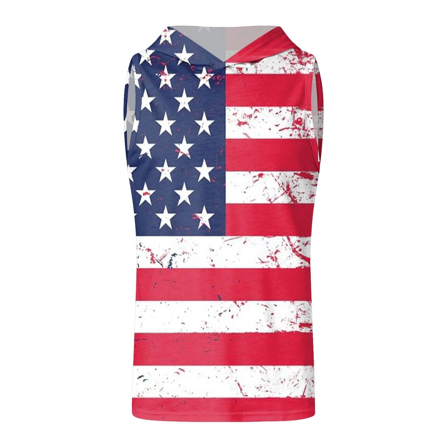 American Flag Print Tank Top - riseaboveshopping