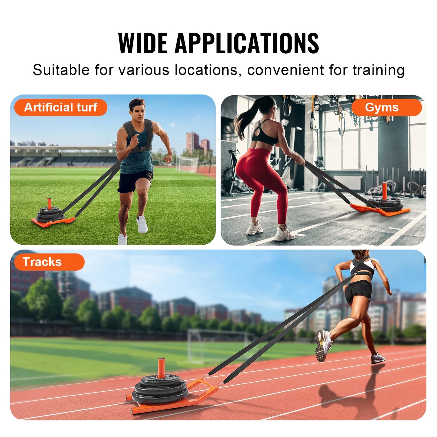 VEVOR Training Sled Steel