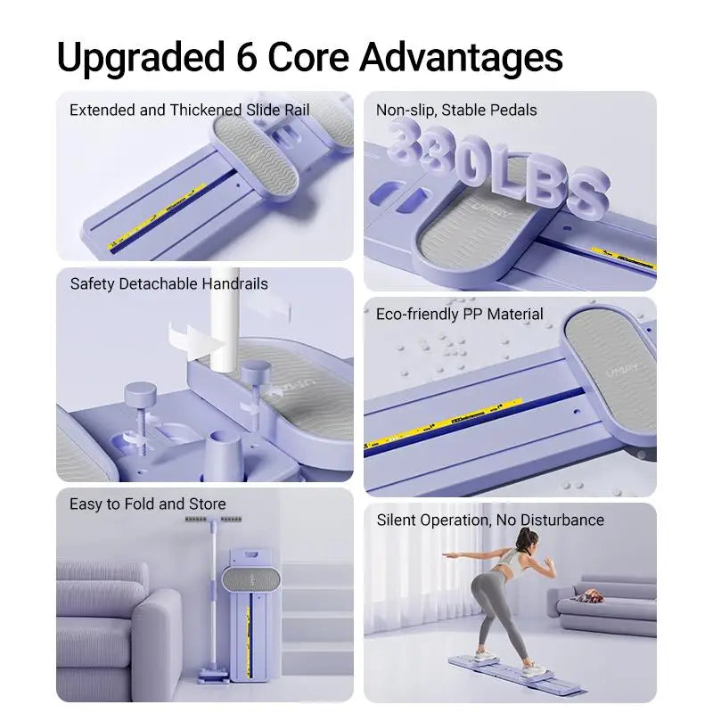 "Foldable 3-in-1 Ski Trainer