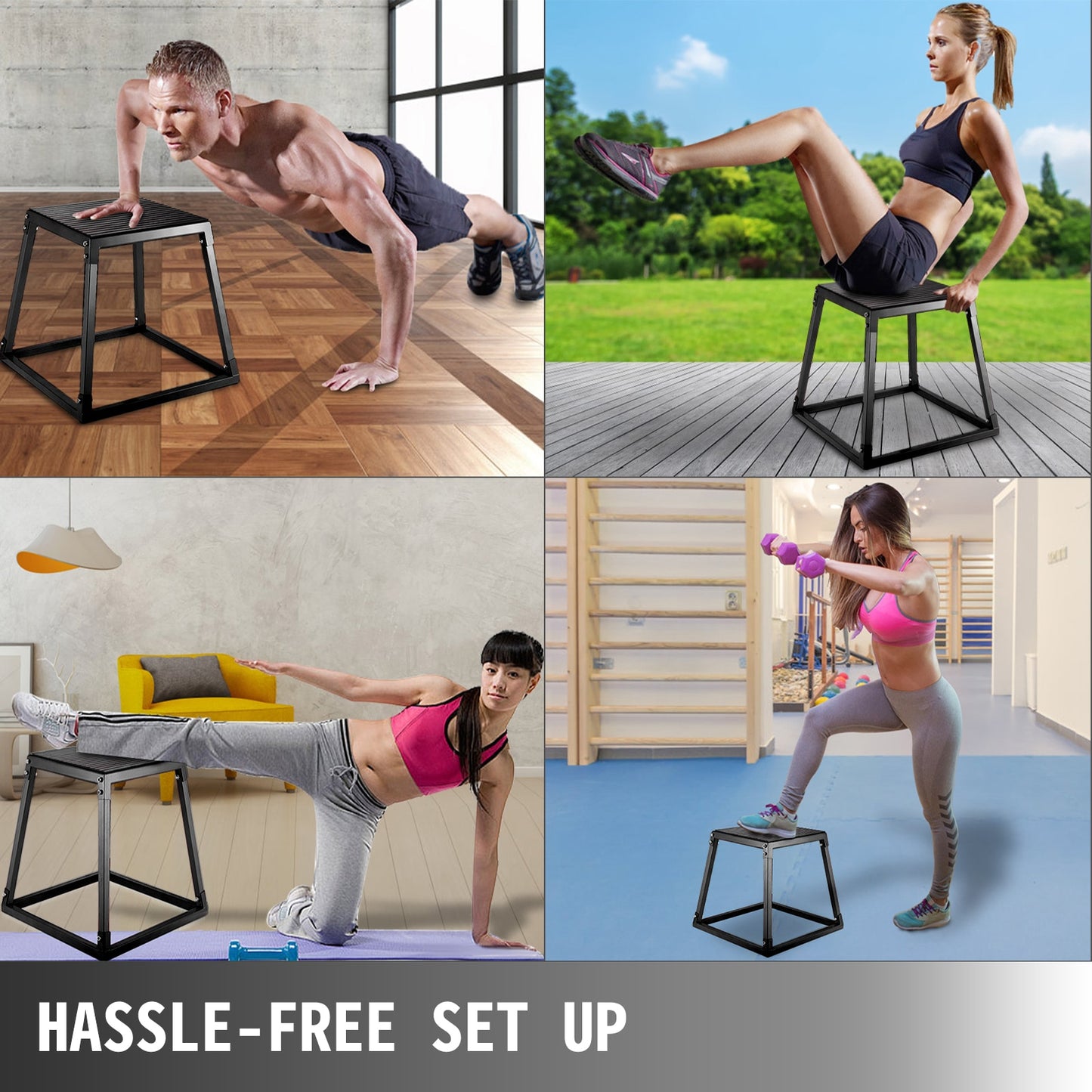 Plyometric Box Set 4 PCS Set - riseaboveshopping