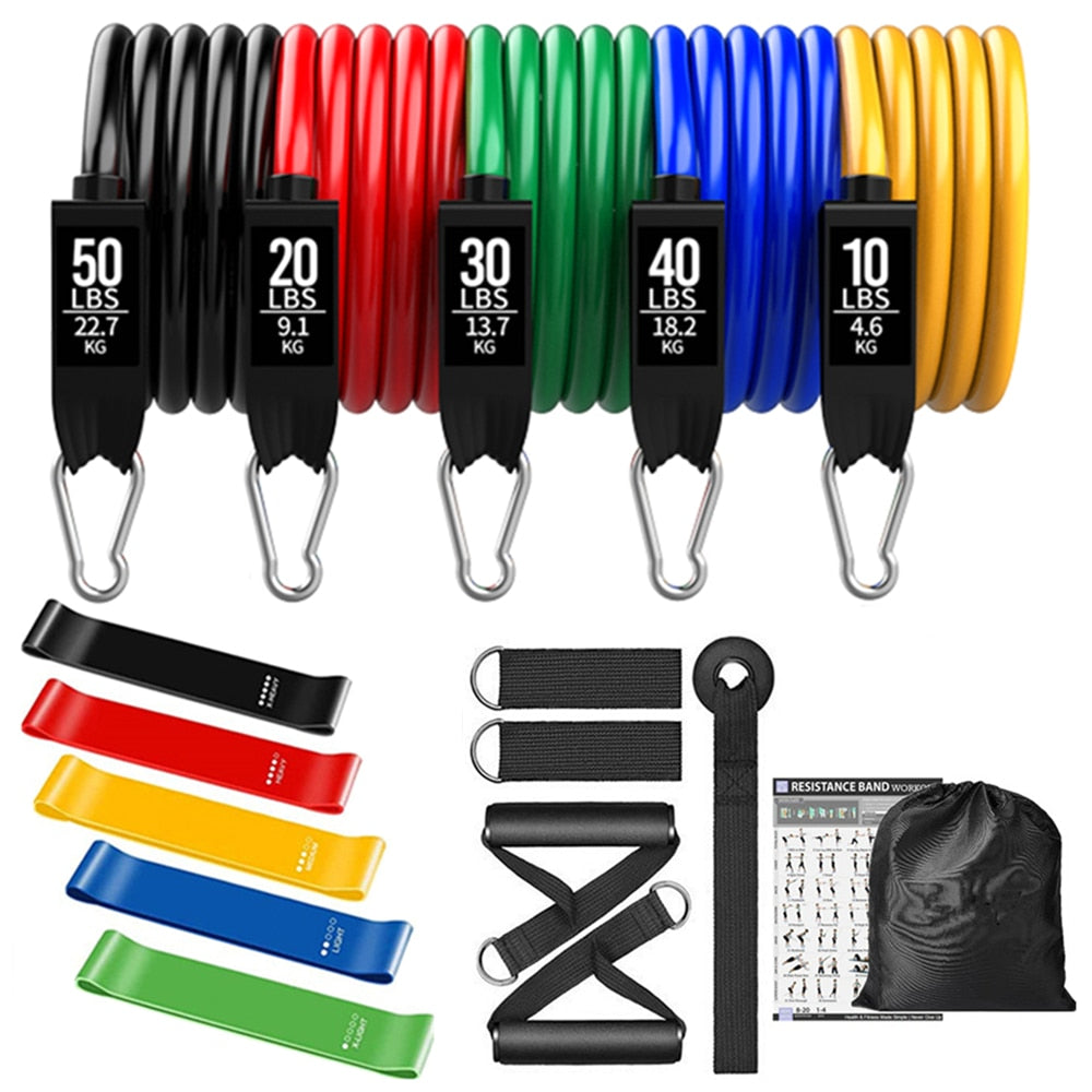 Fitness Exercises Resistance Bands - riseaboveshopping