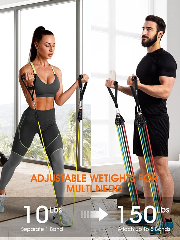 Resistance Bands Set - riseaboveshopping