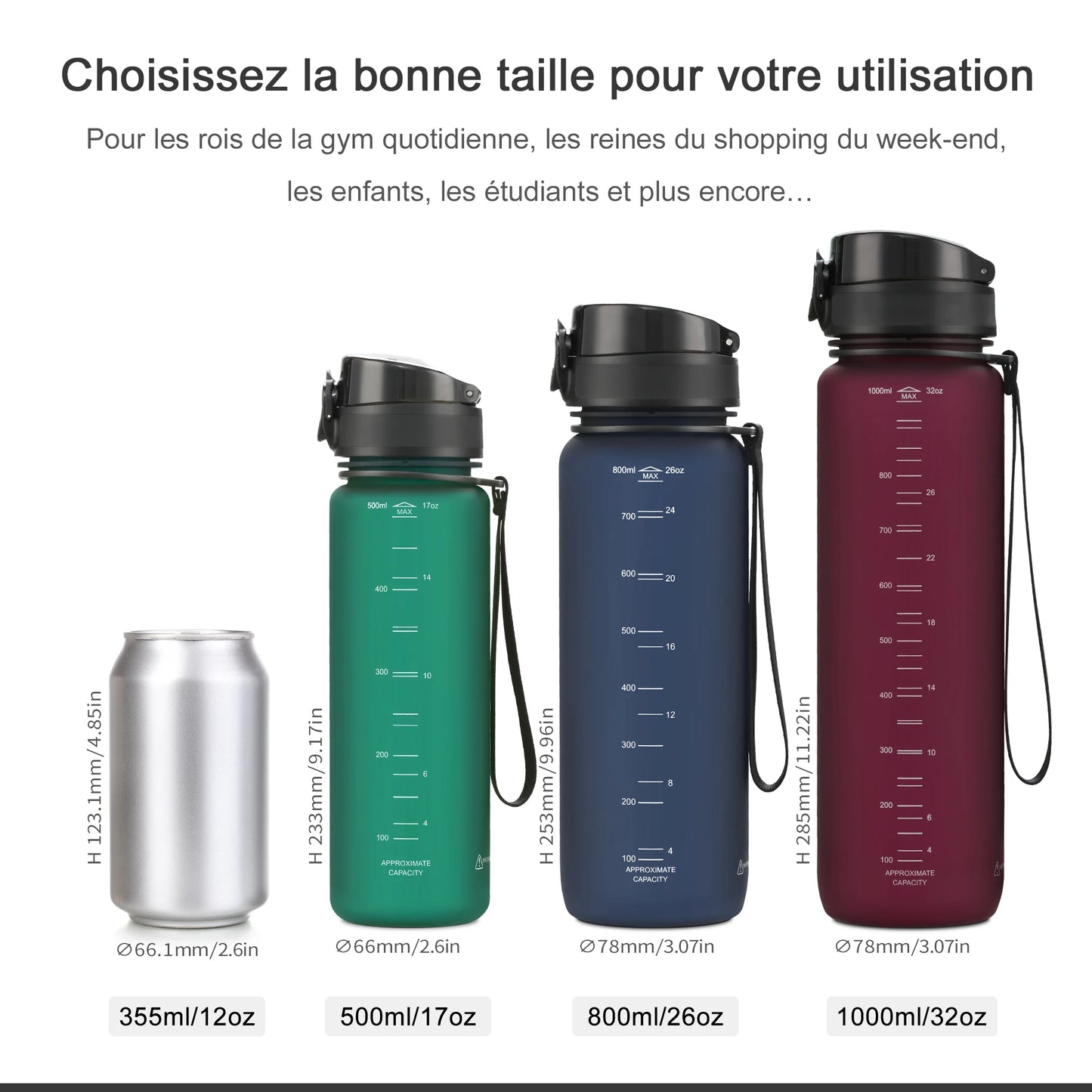 BPA Free Sport Water Bottle